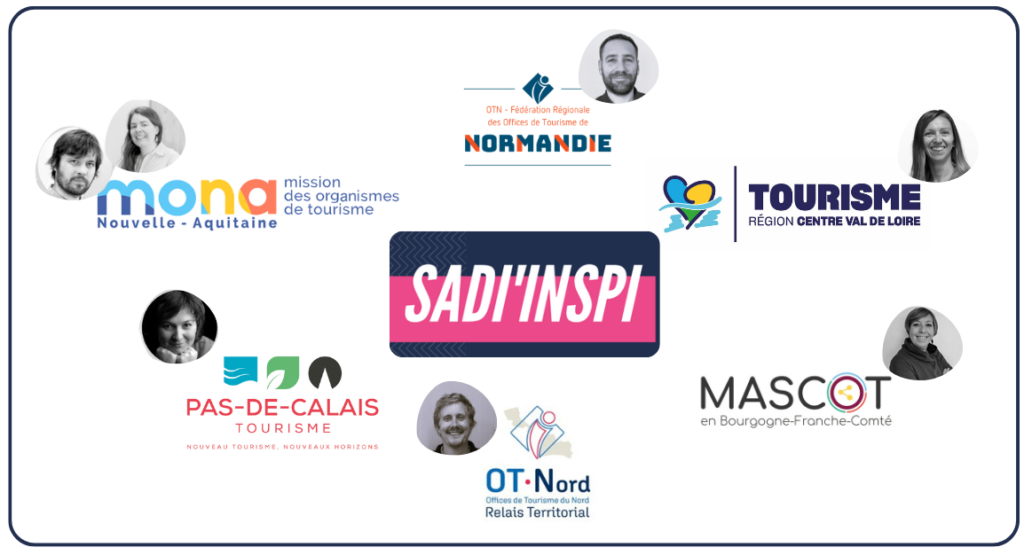 Les parties prenantes du réseau SADI'Inspi impliquées dans la campagne